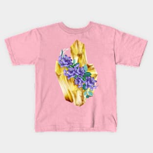 Crystal Magic Citrine Kids T-Shirt